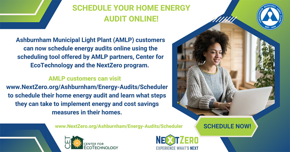 NextZero Online Home Energy Audit Scheduler graphic